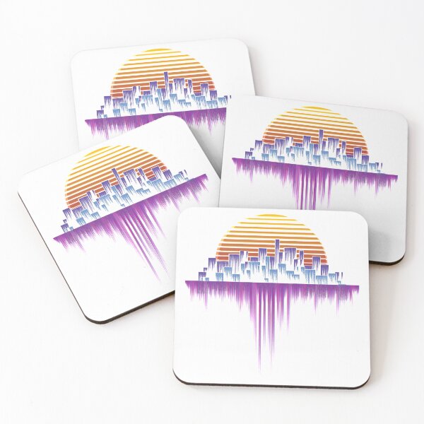Item preview, Retro_wave City Sound_wave designed and sold by AndrCeeda27.