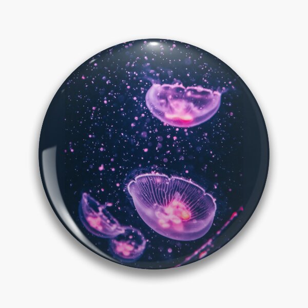 Item preview, four purple jellyfish designed and sold by salvadormat.