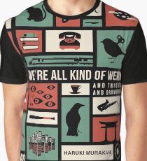 Haruki Murakami Graphic T-Shirt