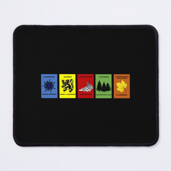 Item preview, The 5 Cycling Monuments Classic T-Shirt designed and sold by radell0f32.