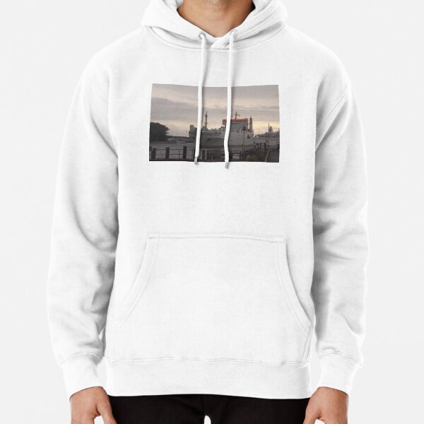 Ferry Beach Pullover Unisex Hoodie (Front & Back Logo)