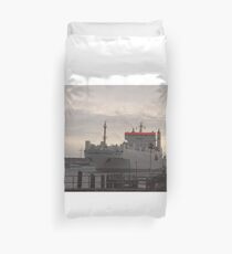 RoRo Cargo Ship TransReel Duvet Cover