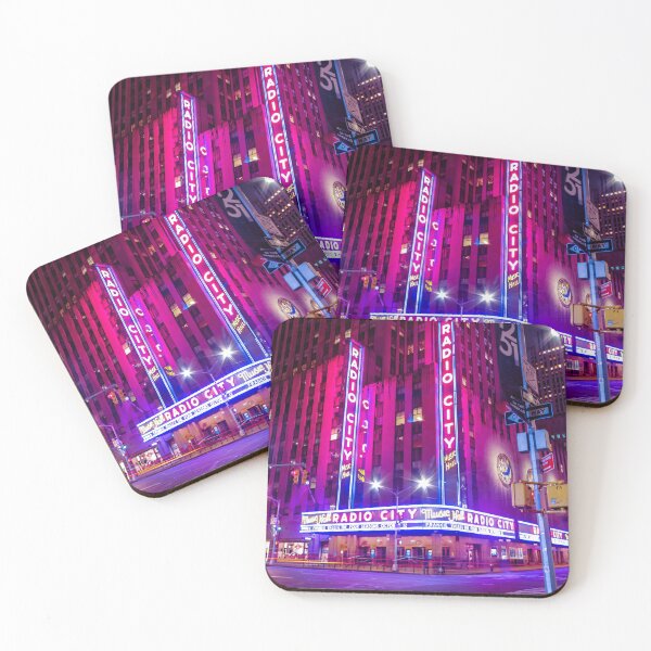 Item preview, purple and pink lighted building during night time designed and sold by salvadormat.
