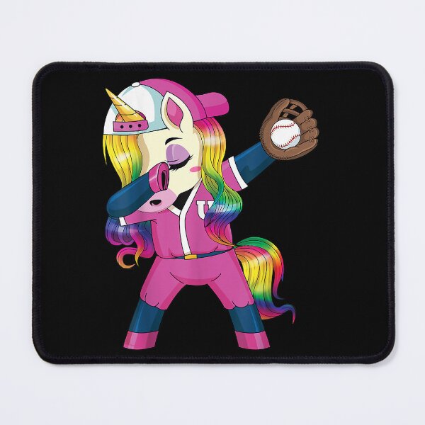 Item preview, Dabbing Unicorn Softball Rainbow Baseball Girls ns Women 607 designed and sold by caalsasu.