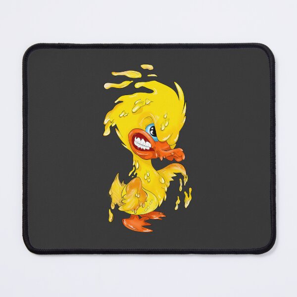 Item preview, Cute Angry Yellow Duck designed and sold by Mariia Berezhna.