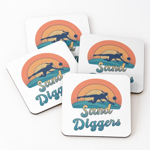 Item preview, Sand Diggers Funny Beach Volleyball designed and sold by PayneGricese.