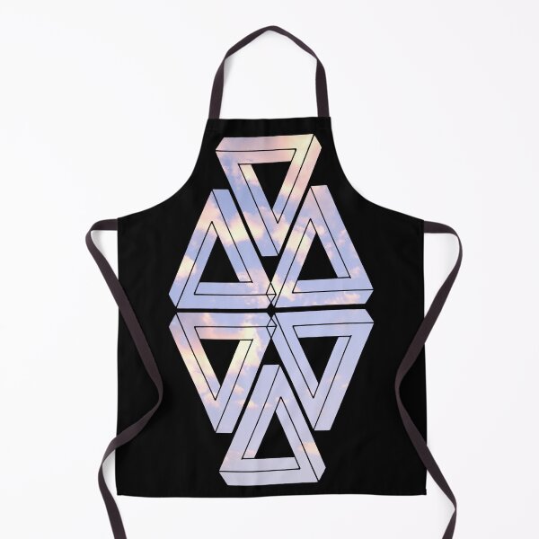 Item preview, Light Sky Mirror Triple Triangle Me Impressed designed and sold by createVisions.
