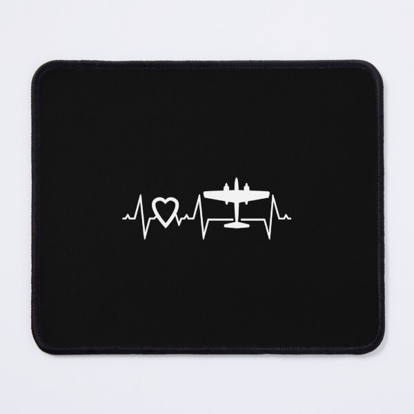 Item preview, I Love Airplanes Airplane Pilot Heartbeat Flying Aviator Sweatshirt designed and sold by rturuytuyt.