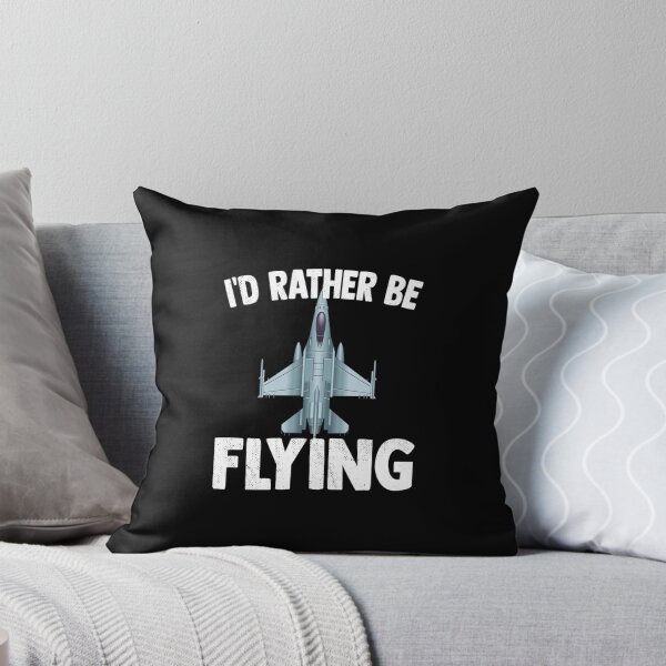 Item preview, Id Rather Be Flying Jet Plane Pilot Pullover Hoodie designed and sold by rturuytuyt.