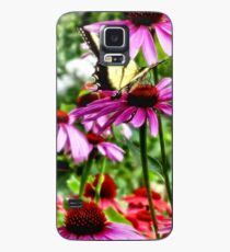 Tiger Swallowtail on Coneflower Case/Skin for Samsung Galaxy