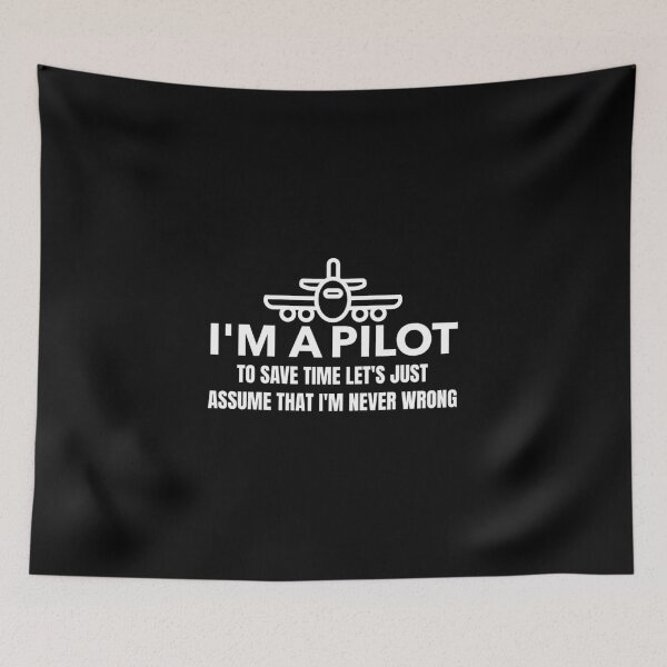 Item preview, Im A Pilot - Funny Pilot Gift Ideas For Men Flying Hoodie designed and sold by rturuytuyt.