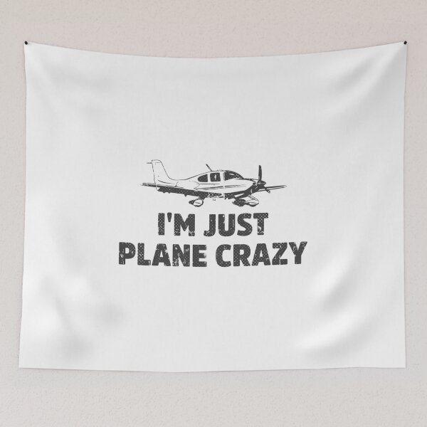Item preview, Im Just Plane Crazy Funny Airplane Pilots Sweatshirt designed and sold by rturuytuyt.