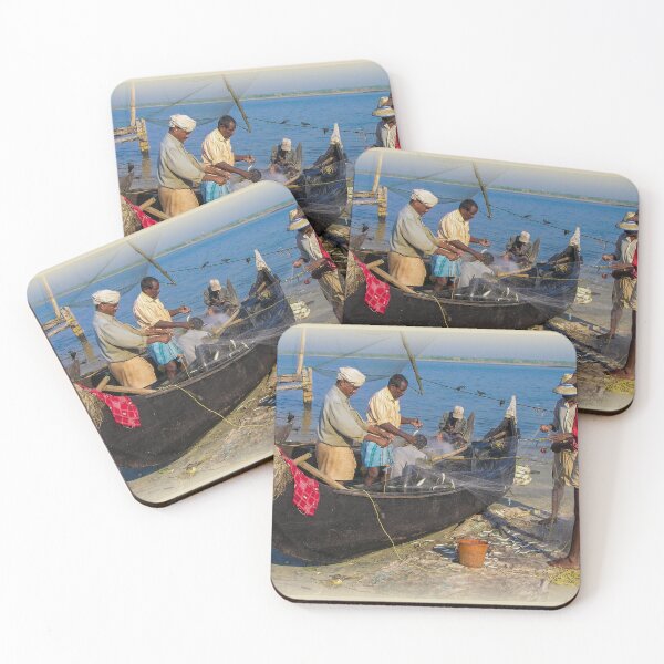 Item preview, Unloading the fish catch designed and sold by indiafrankk.