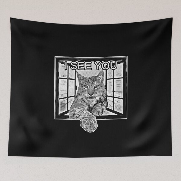 Item preview, I see you the lynx  designed and sold by umfhn.