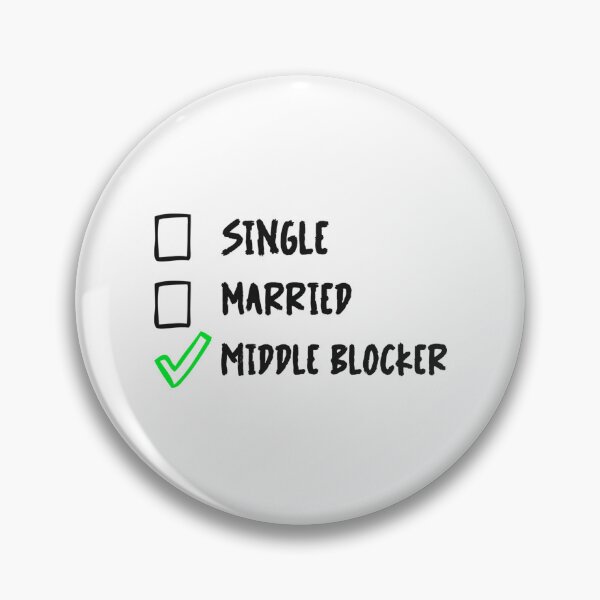 Item preview, Single Married Middle Blocker designed and sold by PayneGricese.