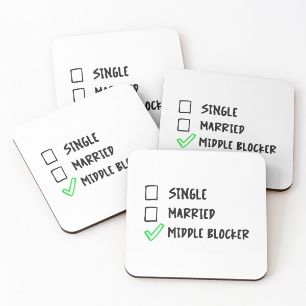 Item preview, Single Married Middle Blocker designed and sold by PayneGricese.
