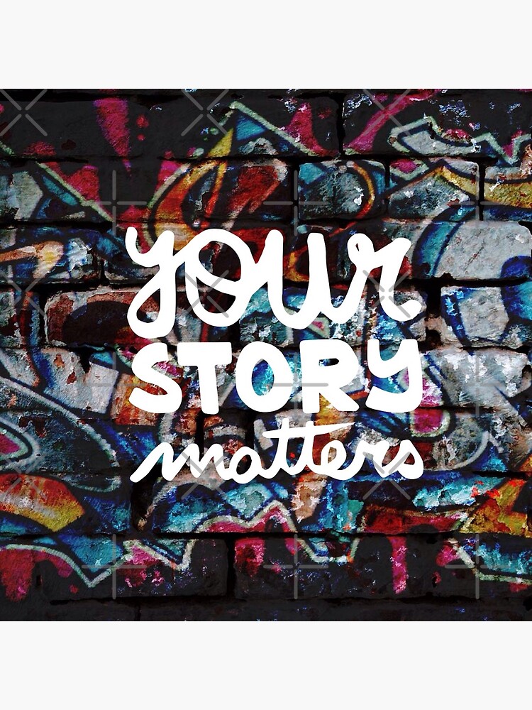 colorful hip hop grunge your story matters graffiti by lfang77
