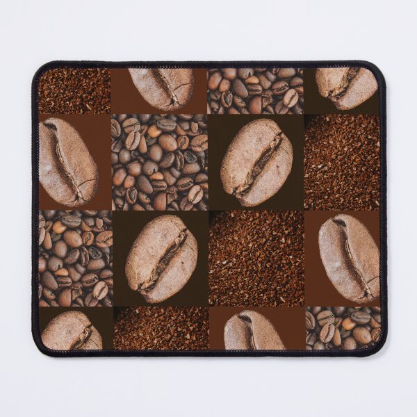 Item preview, Coffee beans in grid pattern designed and sold by PellSilversmith.