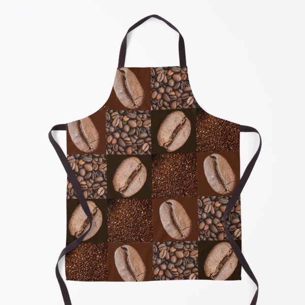 Item preview, Coffee beans in grid pattern designed and sold by PellSilversmith.