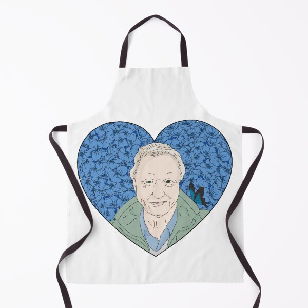 Item preview, David Attenborough and Hydrangeas  designed and sold by FreeOrca.
