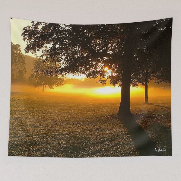 Item preview, Lever de soleil au parc designed and sold by AHELENE.