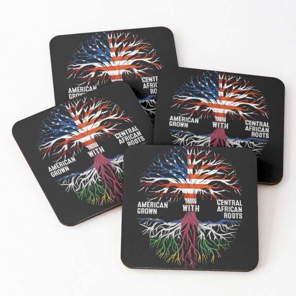 Item preview, American Grown With Central African Roots Central African Republic Flag designed and sold by MoHaCo.