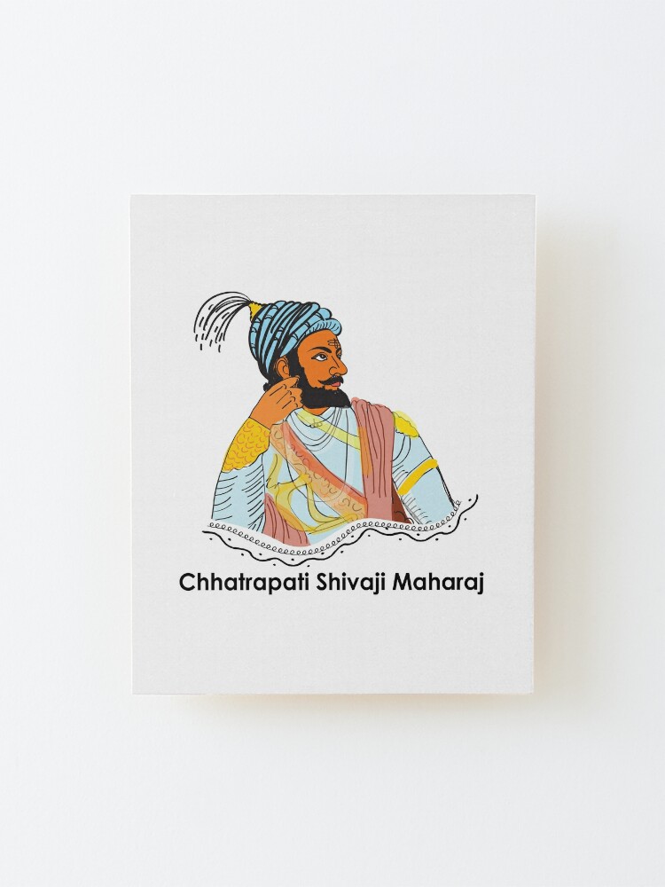 How to draw and color Chhatrapati Shivaji Maharaj - Maratha King