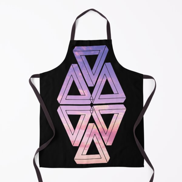 Item preview, Purple Sky Mirror Triple Triangle Me Impressed designed and sold by createVisions.