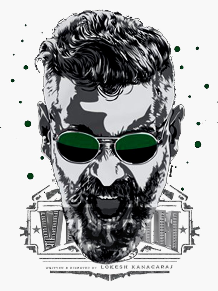 "Vikram a Vikram a Vikram " Sticker for Sale by WylerThing Redbubble