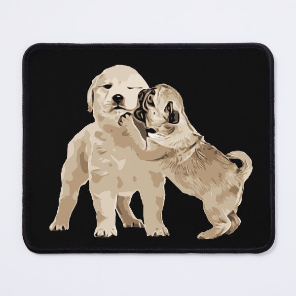 Item preview, Playing Dogs Puppies Animals Art Paint Draw Design designed and sold by BK-Fishing.