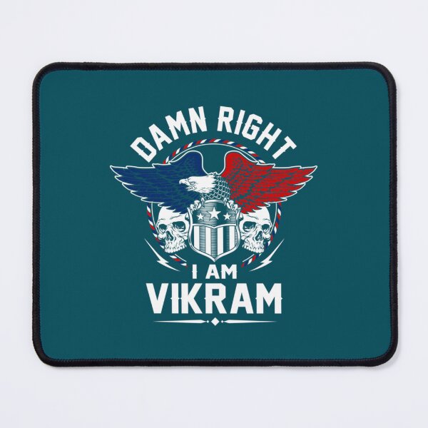Item preview, Vikram Name T Shirt - Damn Right I Am Vikram Gift Item Tee designed and sold by WylerThing.
