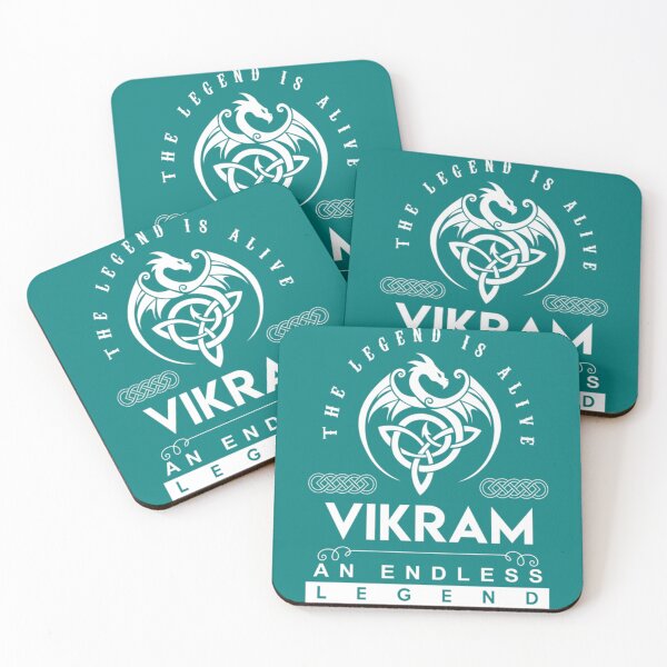 Item preview, Vikram Name T Shirt - Vikram The Legend Is Alive - An Endless Legend Gift Item Tee     designed and sold by WylerThing.