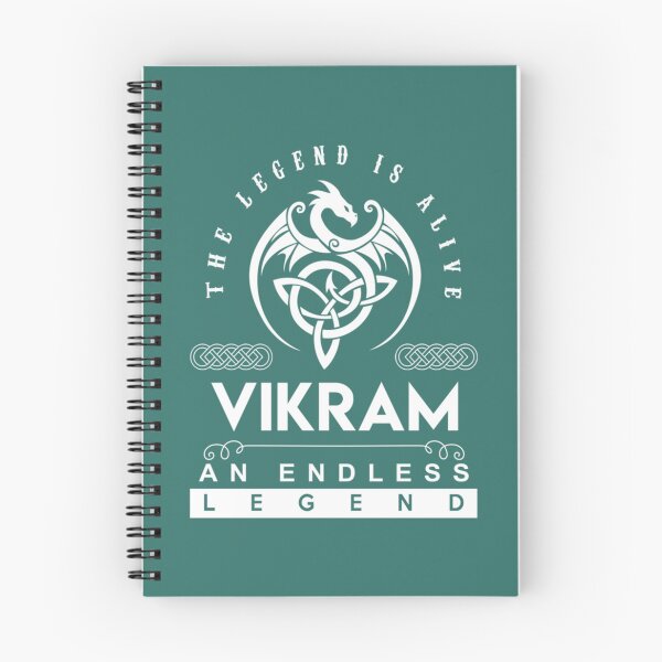 Item preview, Vikram Name T Shirt - Vikram The Legend Is Alive - An Endless Legend Gift Item Tee     designed and sold by WylerThing.