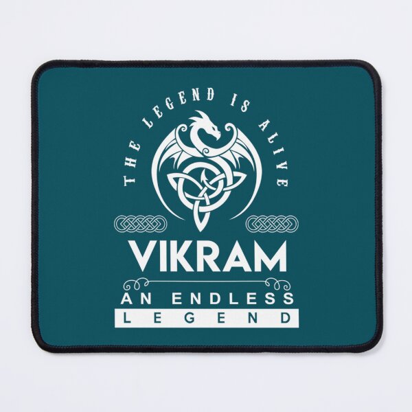 Item preview, Vikram Name T Shirt - Vikram The Legend Is Alive - An Endless Legend Gift Item Tee     designed and sold by WylerThing.