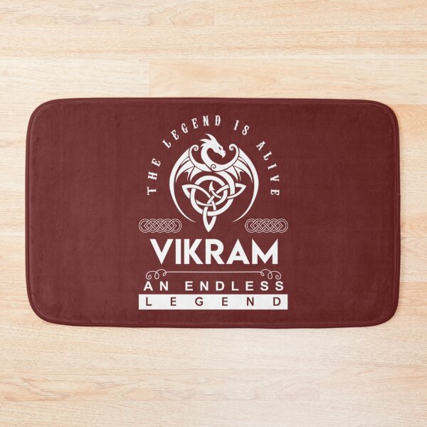 Item preview, Vikram Name T Shirt - Vikram The Legend Is Alive - An Endless Legend Gift Item Tee     designed and sold by WylerThing.