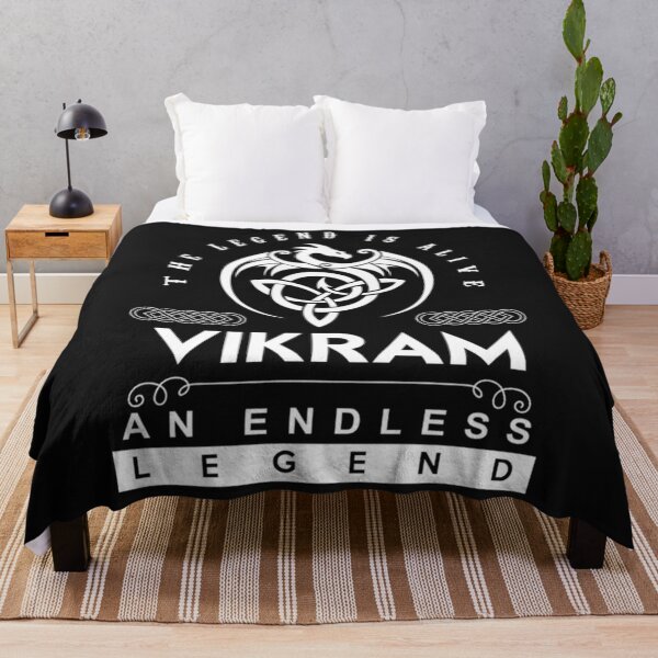 Artikelvorschau, Vikram Name T Shirt - Vikram The Legend Is Alive - Ein Endless Legend Gift Item Tee entworfen und verkauft von WylerThing.