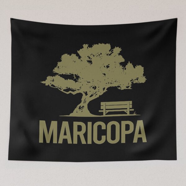 Item preview, Bench And Tree Maricopa designed and sold by nguyentanshop.
