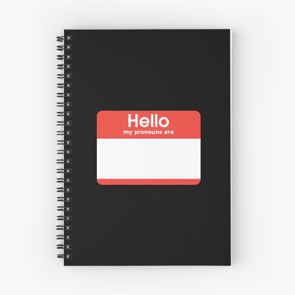 Item preview, Hello My Pronouns Are BLANK designed and sold by everything4eva.