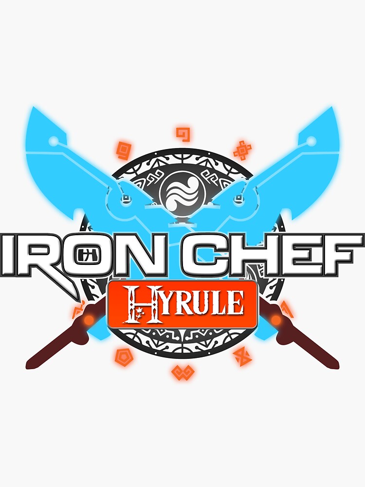 "Iron Chef Hyrule" Sticker by revengeprinter Redbubble