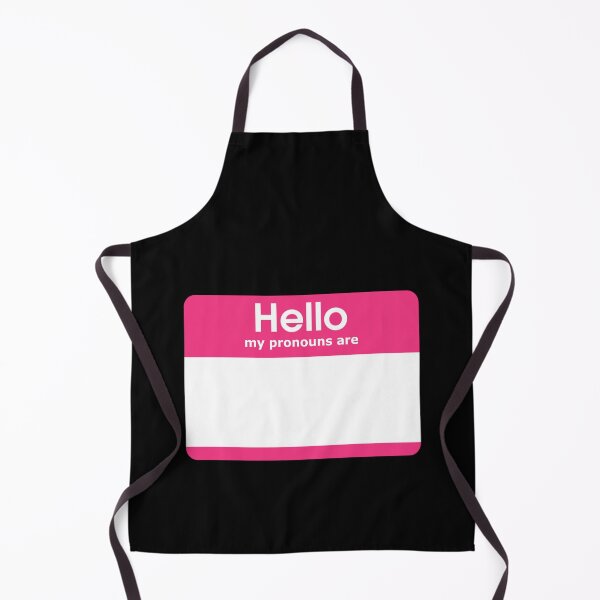 Item preview, Hello My Pronouns Are BLANK Pink designed and sold by everything4eva.