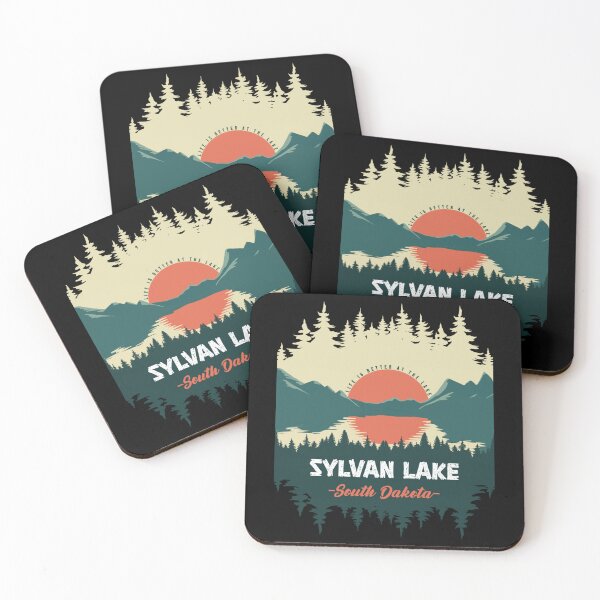 Item preview, Retro Sylvan Lake South Dakota   designed and sold by HabilisSupplyCo.