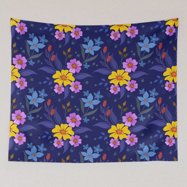 Item preview, Electric blue outfit - Colorful flowers designed and sold by Akimatax ✯✯✯✯✯.
