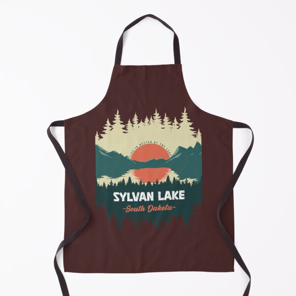 Item preview, Retro Sylvan Lake South Dakota designed and sold by HabilisSupplyCo.