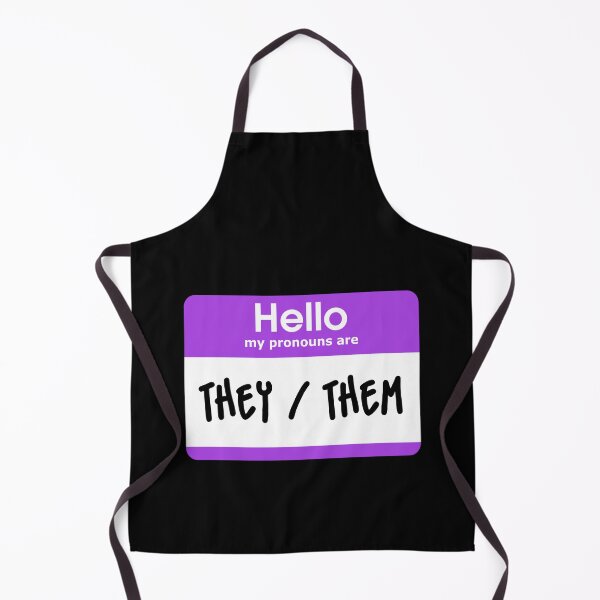 Item preview, Hello My Pronouns Are They Them Purple designed and sold by everything4eva.