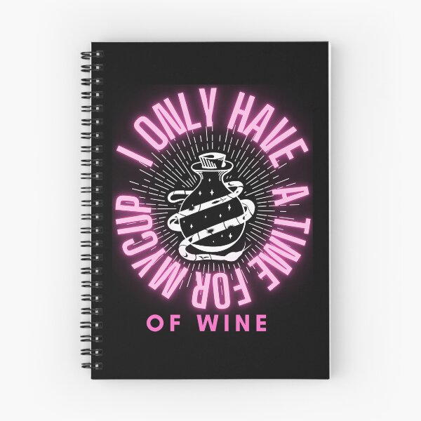 Item preview, “I Only Have Time For One Glass” Great Gift for Wine Lovers  Essential  designed and sold by lacyztbornsst.