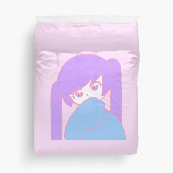 Pastel Girl Duvet Cover