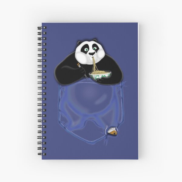 Kung Fu Po-cket (Blues) Cuaderno de espiral