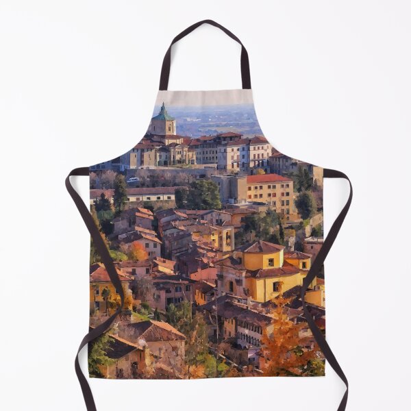 Item preview, Bergamo in Autumn - Watercolour Style designed and sold by WWWC2288.