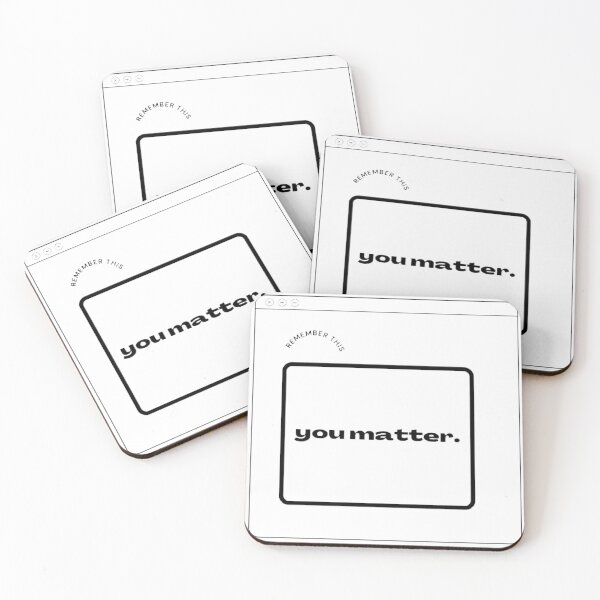 Item preview, you matter designed and sold by eha eve.