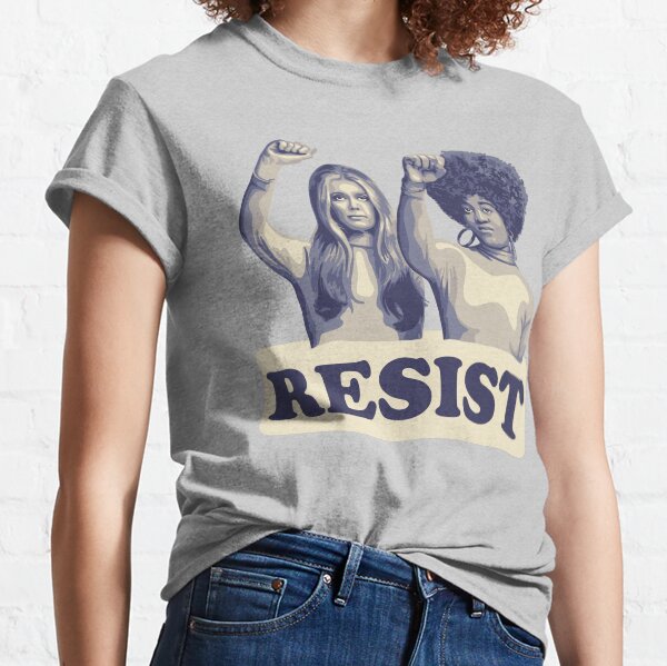 Item preview, Gloria Steinem and Dorothy Pitman Hughes Portrait designed and sold by Unhinged Heather.